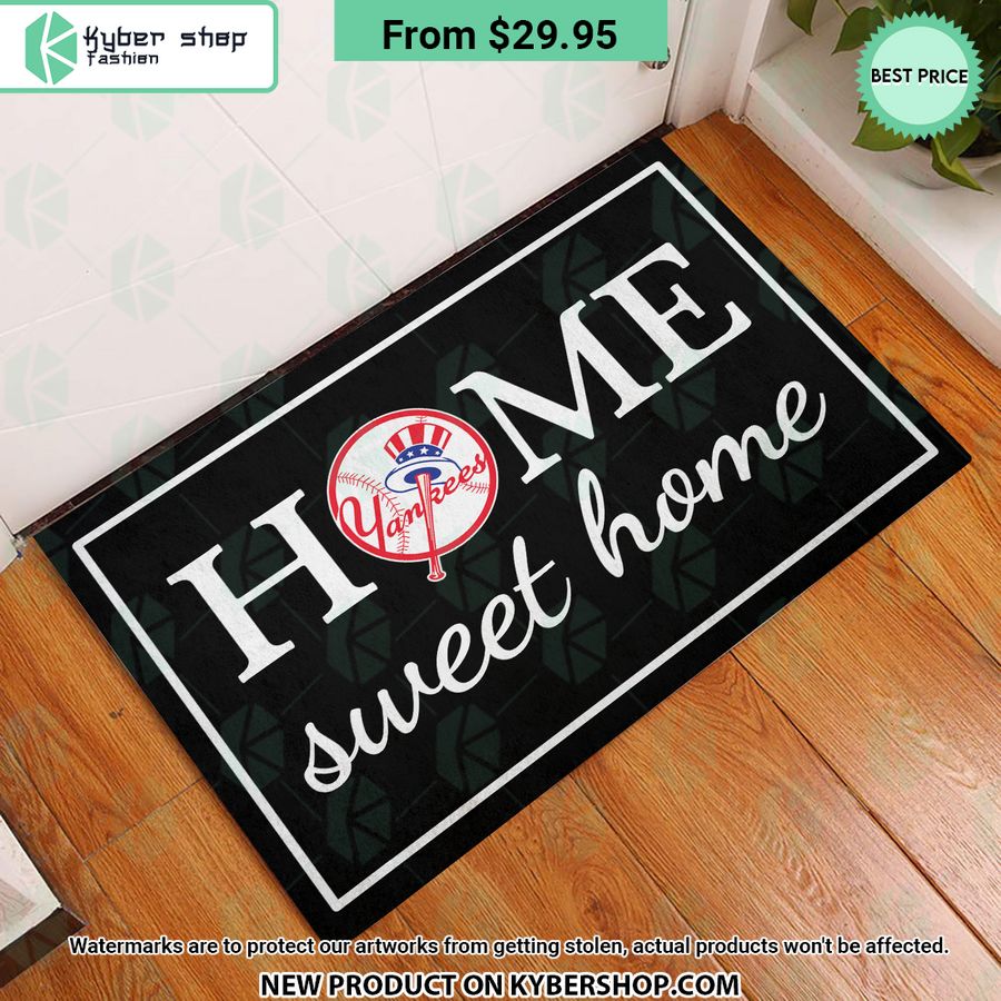 New York Yankees Home Sweet Home Doormat