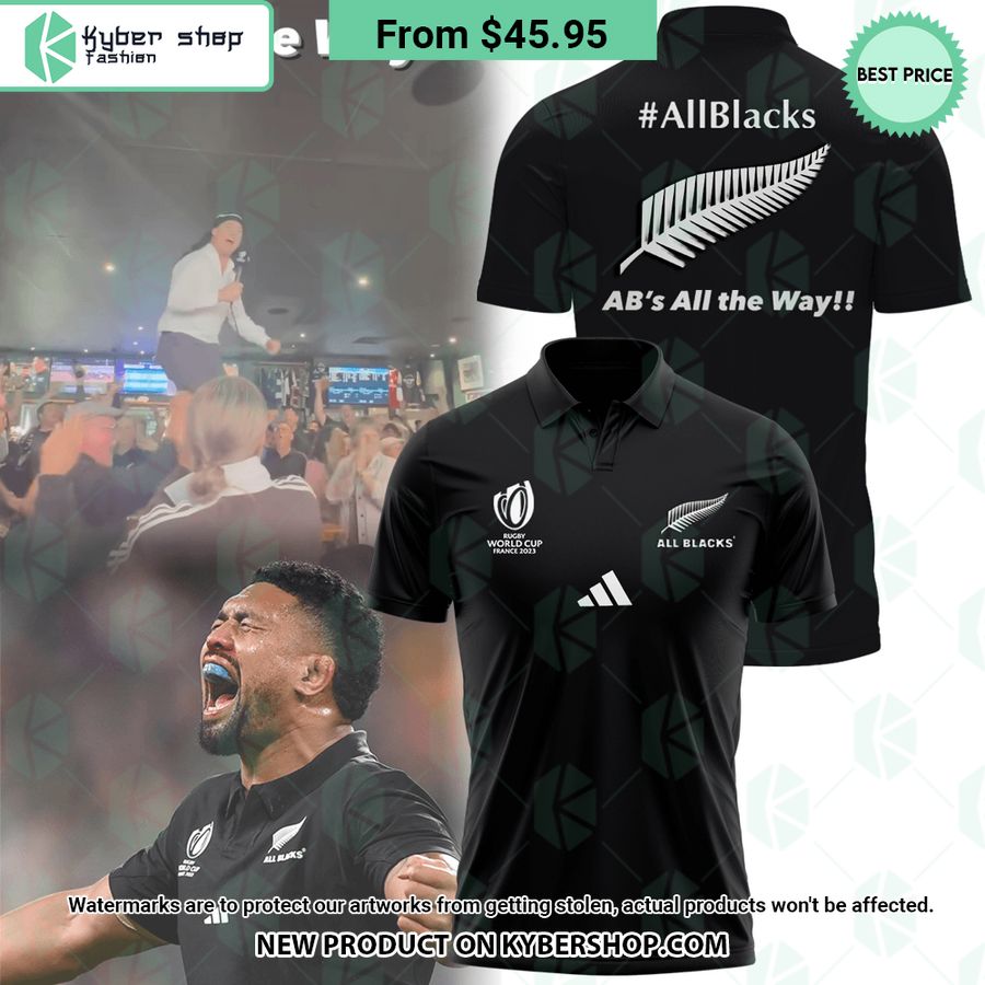 New Zealand AB’s All The Way Polo Shirt