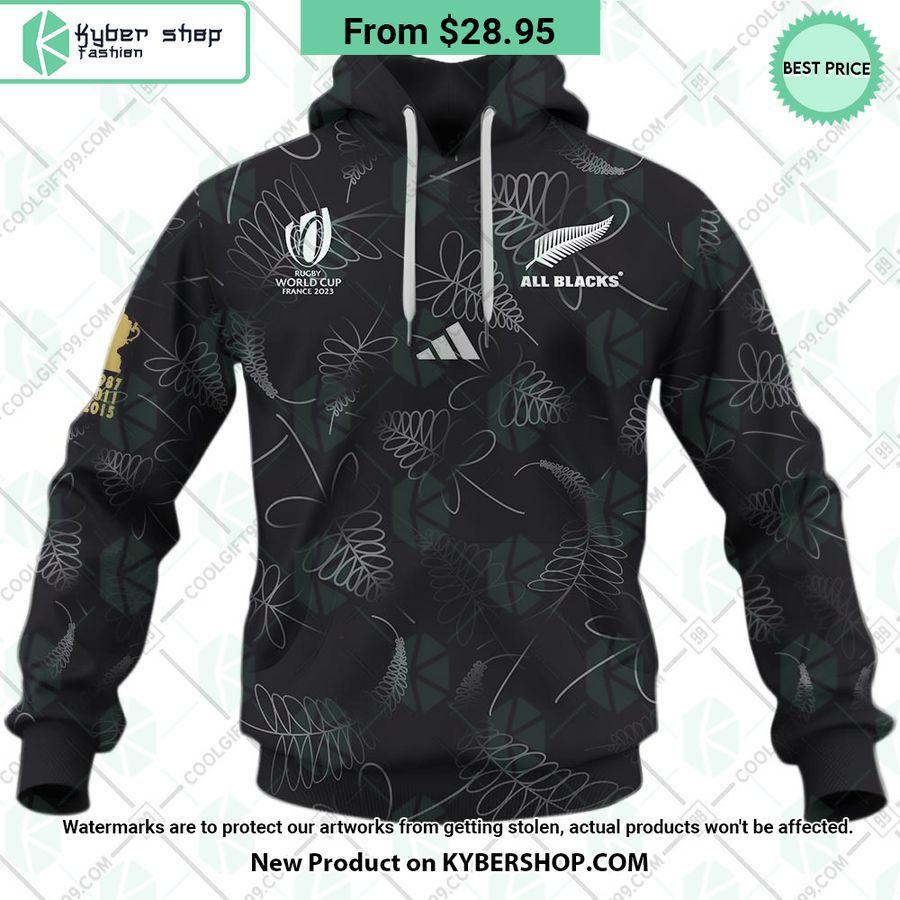 New Zealand All Blacks Rugby World Cup 2023 CUSTOM Hoodie