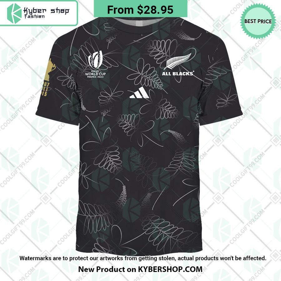 New Zealand All Blacks Rugby World Cup 2023 CUSTOM Hoodie