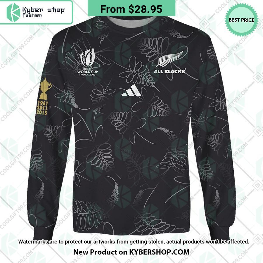 New Zealand All Blacks Rugby World Cup 2023 CUSTOM Hoodie