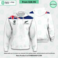 New Zealand Flag Rugby World Cup Shirt, Hoodie