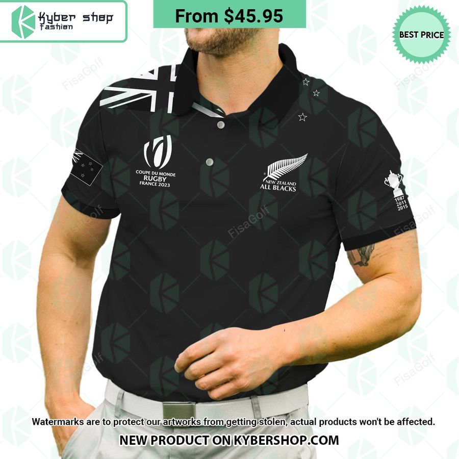 New Zealand Rugby World Cup 2023 Polo Shirt