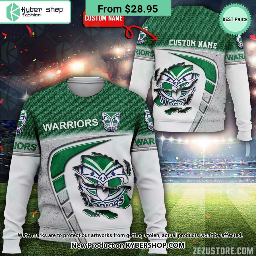 New Zealand Warriors CUSTOM Hoodie