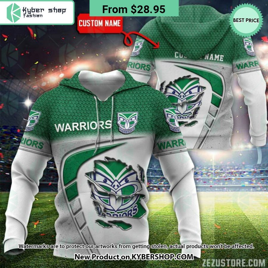 New Zealand Warriors CUSTOM Hoodie