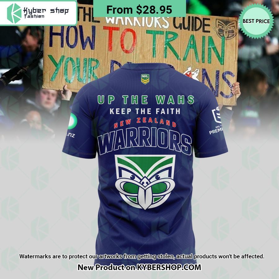 New Zealand Warriors NRL Up The Wahs Shirt, Shorts