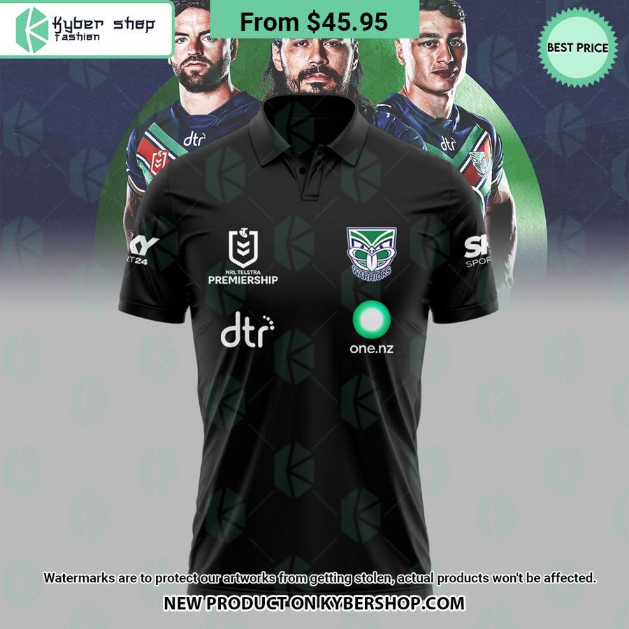 New Zealand Warriors Polo Shirt, Pants