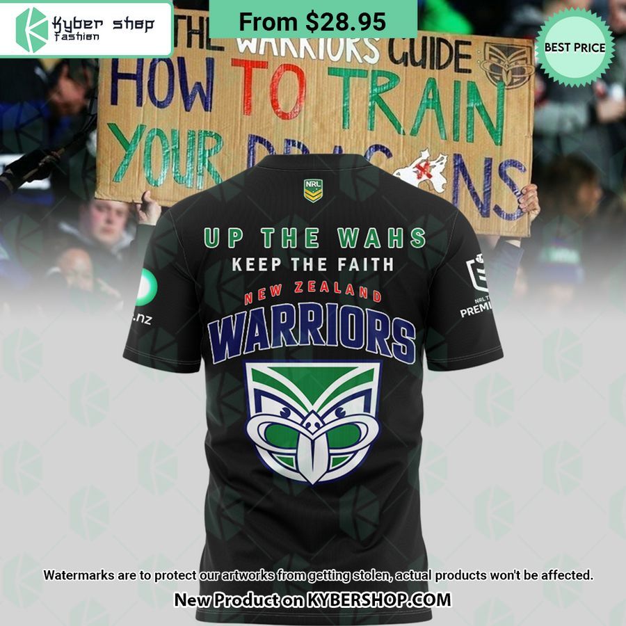 New Zealand Warriors Up The Wahs Shirt, Shorts