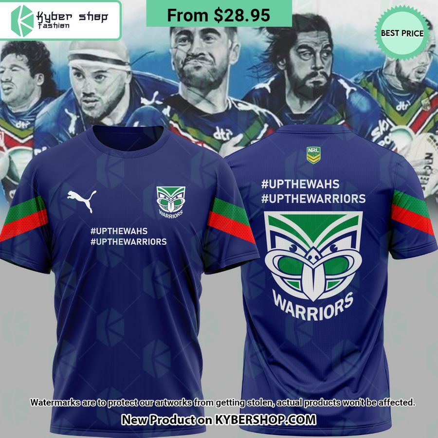 New Zealand Warriors Up The Warriors Shirt, Shorts