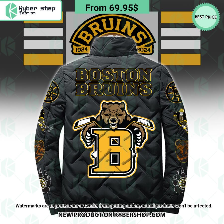 NHL Boston Bruins 100 Centennial Puffer Jacket
