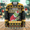 NHL Boston Bruins Grinch Hockey Jersey