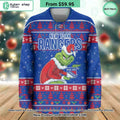 NHL New York Rangers Grinch Hockey Jersey