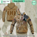 NHL San Jose Sharks Marine Corps Camo CUSTOM Hoodie