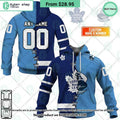 NHL Toronto Maple Leafs Mix CFL Toronto Argonauts Jersey CUSTOM Hoodie