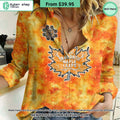 NHL Toronto Maple Leafs Orange Every Child Matter Women Casual Shirt