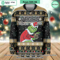 NHL Vegas Golden Knights Grinch Hockey Jersey