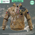 NHL Vegas Golden Knights Marine Corps Camo CUSTOM Hoodie