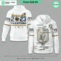 NHL Vegas Golden Knights Western Conference Champions White Hoodie