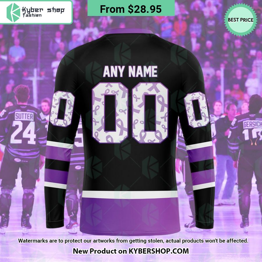 NHL Winnipeg Jets Hockey Fights Cancer Hoodie