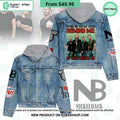 Nickelback Band Hooded Denim Jacket