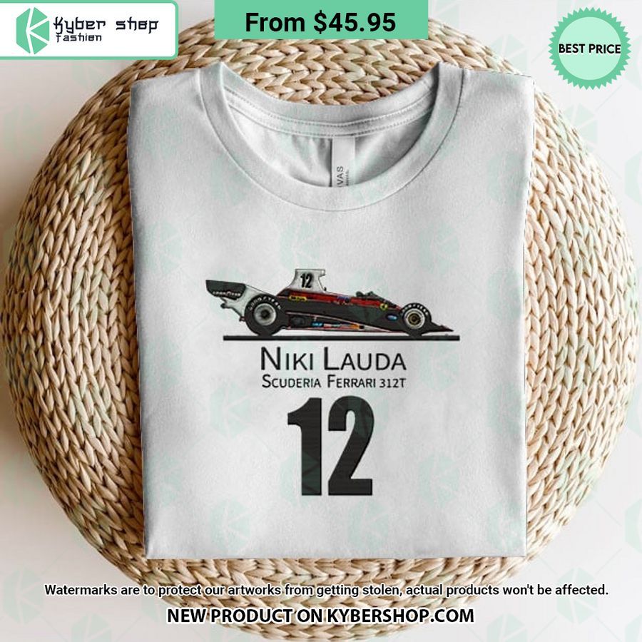 Niki Lauda Scuderia Ferrari 312T Embroidered Shirt