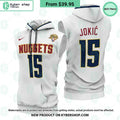 Nikola Jokic 15 Denver Nuggets Final Sleeveless Hoodie