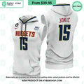 Nikola Jokic 15 Denver Nuggets Western Union Sleeveless Hoodie