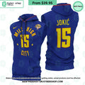 Nikola Jokic 15 Finals Denver Nuggets Mile High City Sleeveless Hoodie