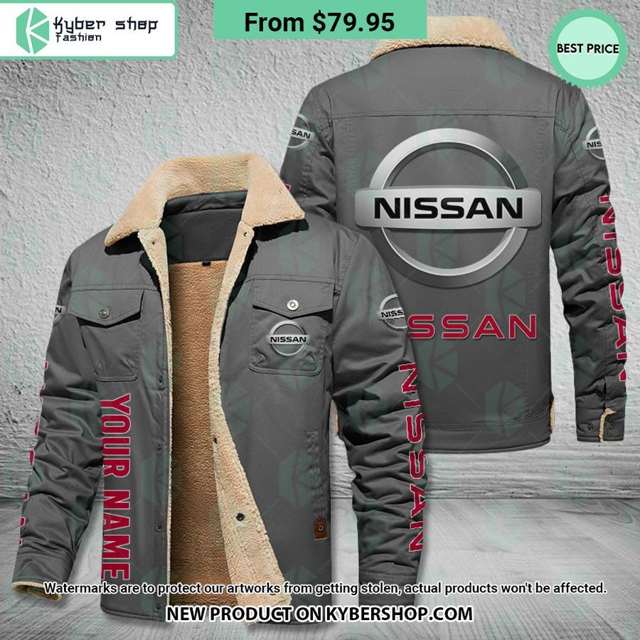 Nissan CUSTOM Fleece Leather Jacket