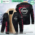 Nissan Fleece Leather Jacket