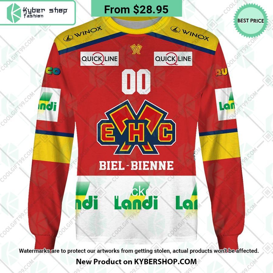 NL Hockey EHC Biel Home Jersey Hoodie, Shirt