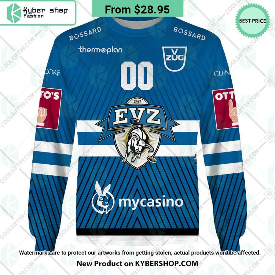 NL Hockey EV Zug Home Jersey Hoodie, Shirt