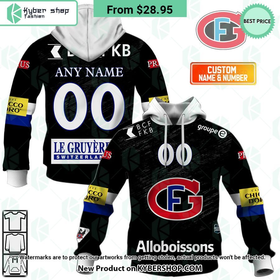 NL Hockey Fribourg Gotteron Home Jersey Hoodie, Shirt