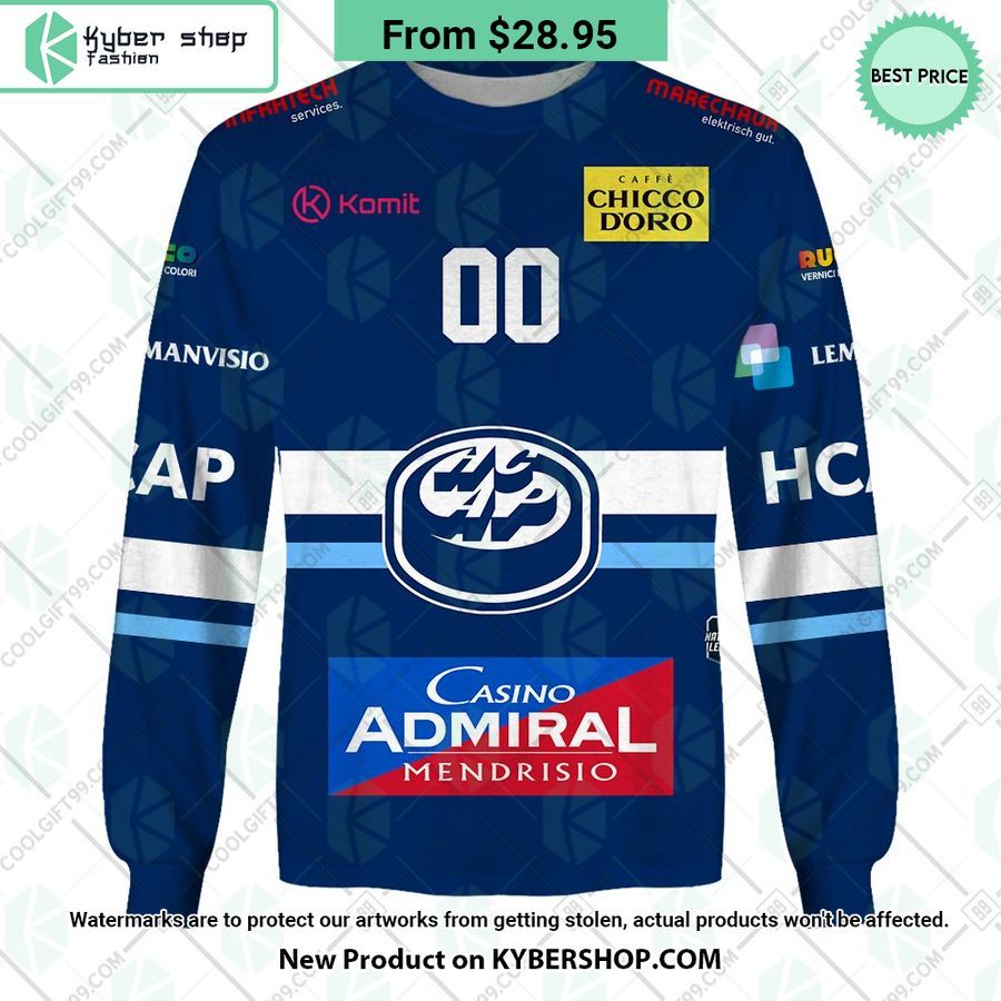 NL Hockey HC Ambri Piotta Home Jersey Hoodie, Shirt