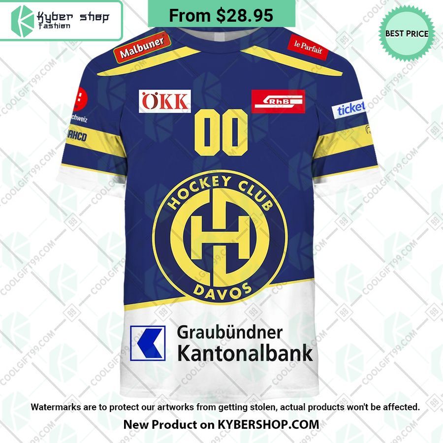 NL Hockey HC Davos Home Jersey Hoodie, Shirt
