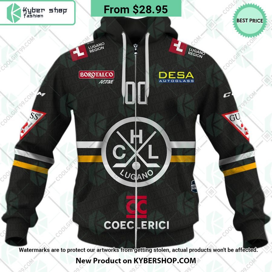 NL Hockey HC Lugano Home Jersey Hoodie, Shirt