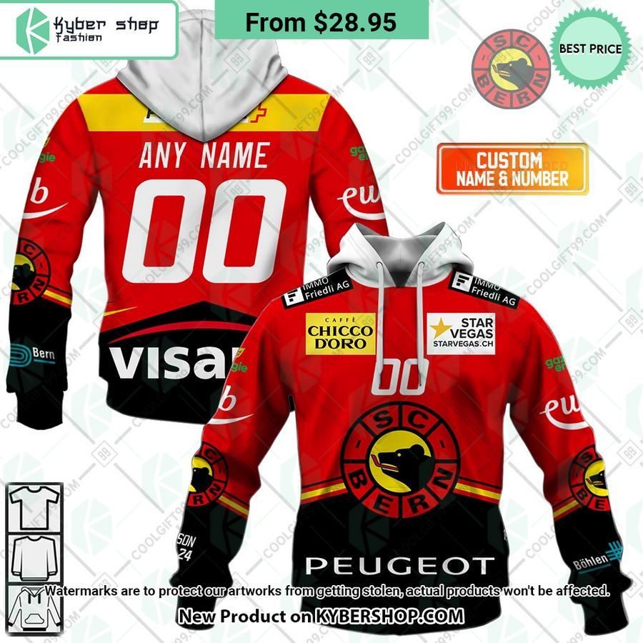 NL Hockey SC Bern Home Jersey Hoodie, Shirt