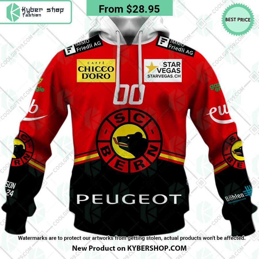 NL Hockey SC Bern Home Jersey Hoodie, Shirt