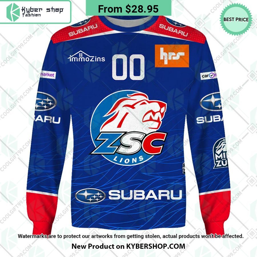 NL Hockey ZSC Lions Home Jersey Hoodie, Shirt