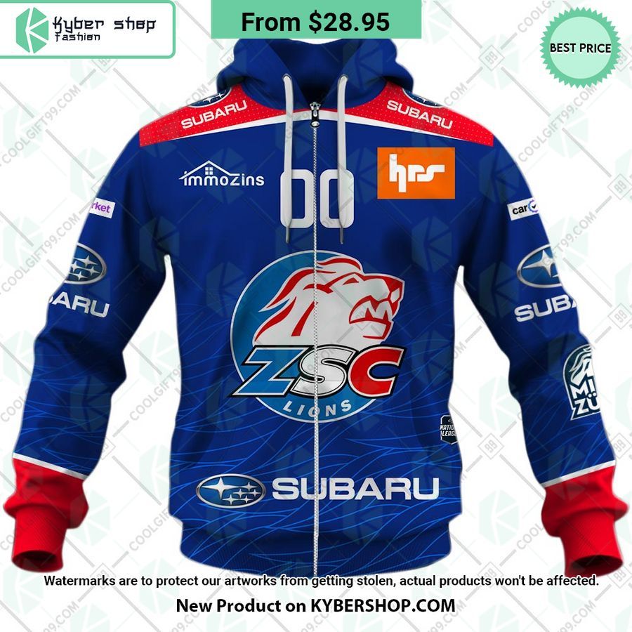 NL Hockey ZSC Lions Home Jersey Hoodie, Shirt