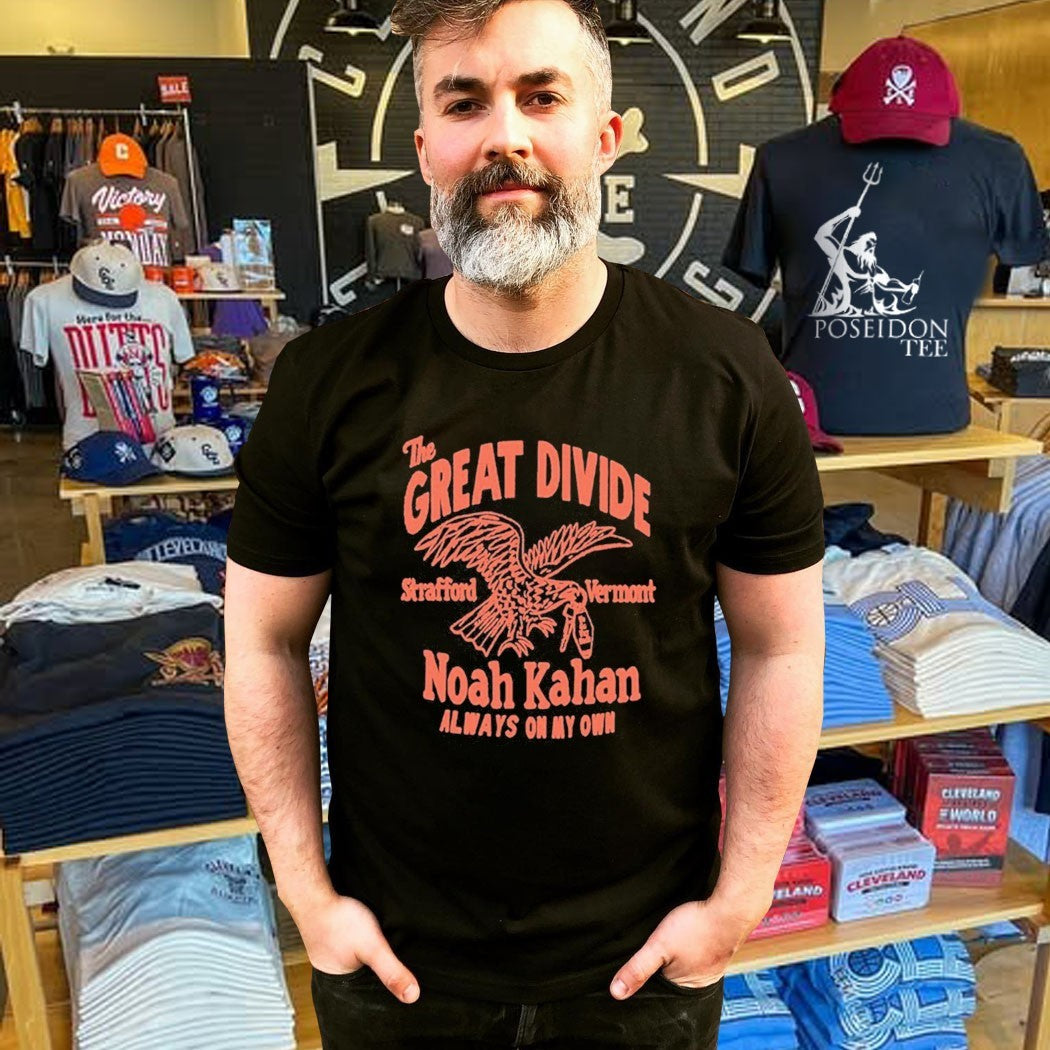 Noah Kahan The Great Divide Strafford Vermont Always On My Own T-shirt