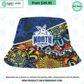 North Melbourne Football Club Indigenous Pattern Bucket Hat
