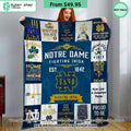Notre Dame Fighting Irish Quilt