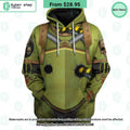 Nurgle Chaos Space Marines Costume Warhammer 40K Hoodie