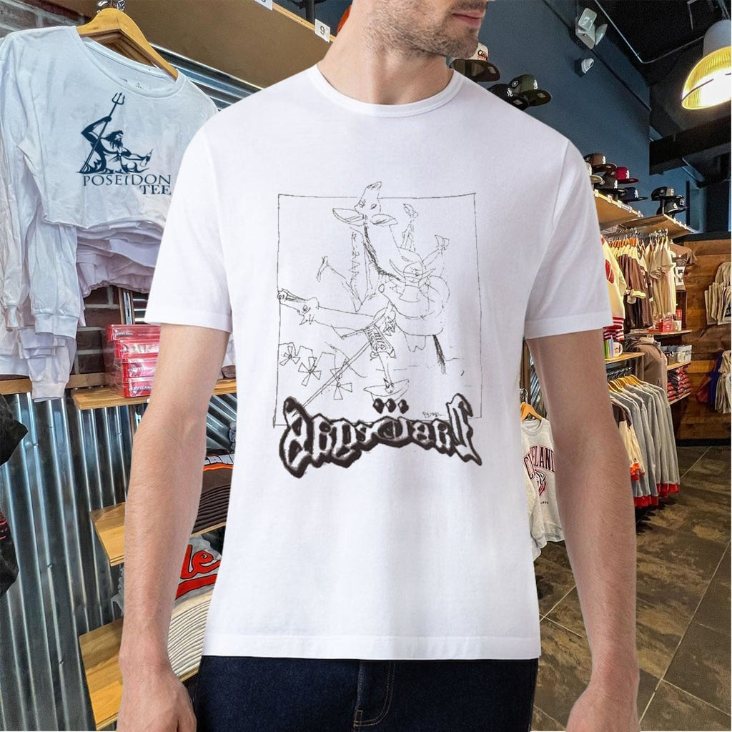 Nwahype Travis Scott Ralph Steadman Sketch T-shirt