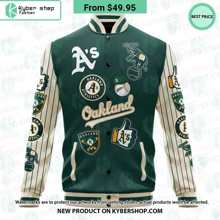 Oakland Athletics MLB Varsity Jacket
