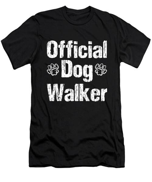 Official Dog Walker 2 T-Shirt