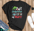 Grinch Hand My Miami Dolphins Stole My Heart Football 2024 Shirt