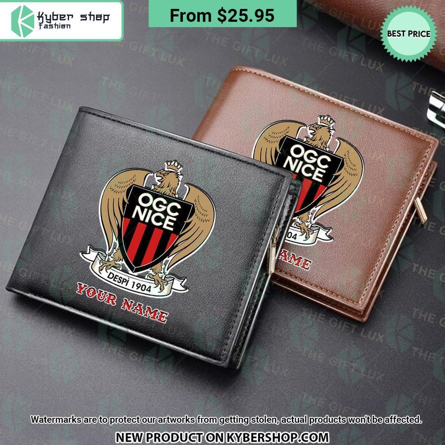 OGC Nice CUSTOM Leather Wallet