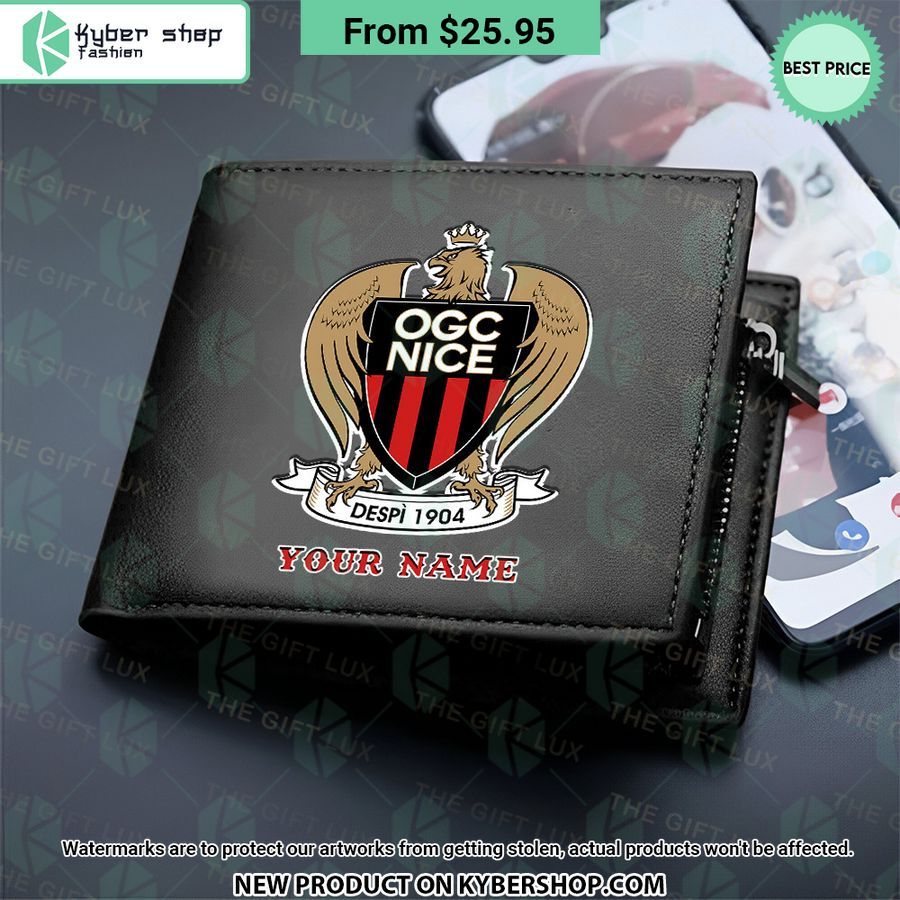 OGC Nice CUSTOM Leather Wallet